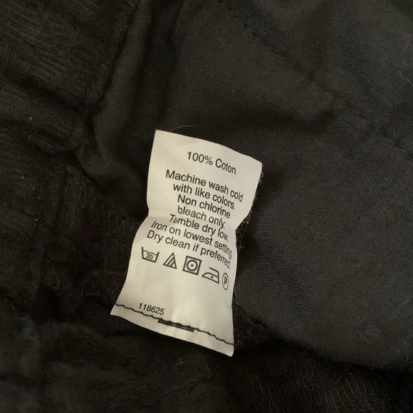 J. Crew Black Floral Embossed Shorts - Picture 5 of 6